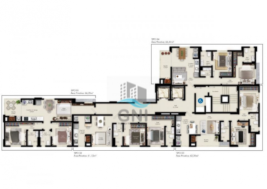 APARTAMENTO À VENDA - EDIFÍCIO TITTANIUM Imagens do imóveis APARTAMENTO À VENDA - EDIFÍCIO TITTANIUM