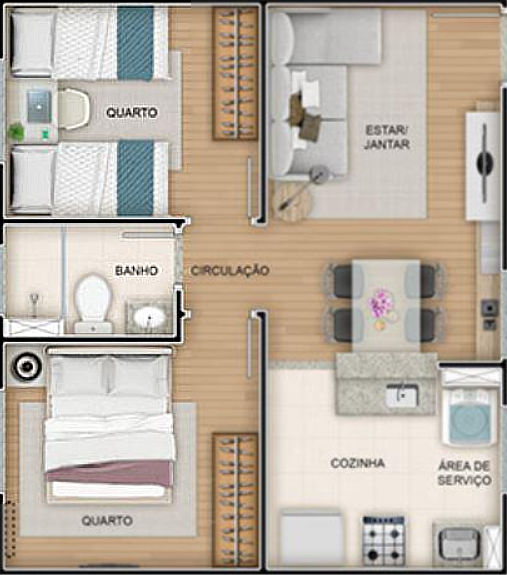 Imagens do imóveis APARTAMENTO A VENDA - EDIFICIO RESIDENCIAL SPAZIO LA VITTA