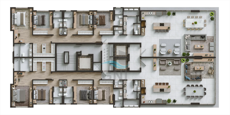 APARTAMENTO À VENDA - EDIFÍCIO SUNNY COAST Imagens do imóveis APARTAMENTO À VENDA - EDIFÍCIO SUNNY COAST