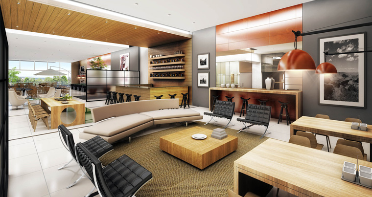 Imagens do imóveis SALA COMERCIAL PARA LOCAÇÃO - EDIFICIO PALHANO PREMIUM