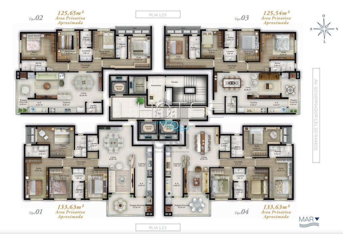 APARTAMENTO À VENDA - EDIFÍCIO NEW VILLAGE HOME CLUB Imagens do imóveis APARTAMENTO À VENDA - EDIFÍCIO NEW VILLAGE HOME CLUB