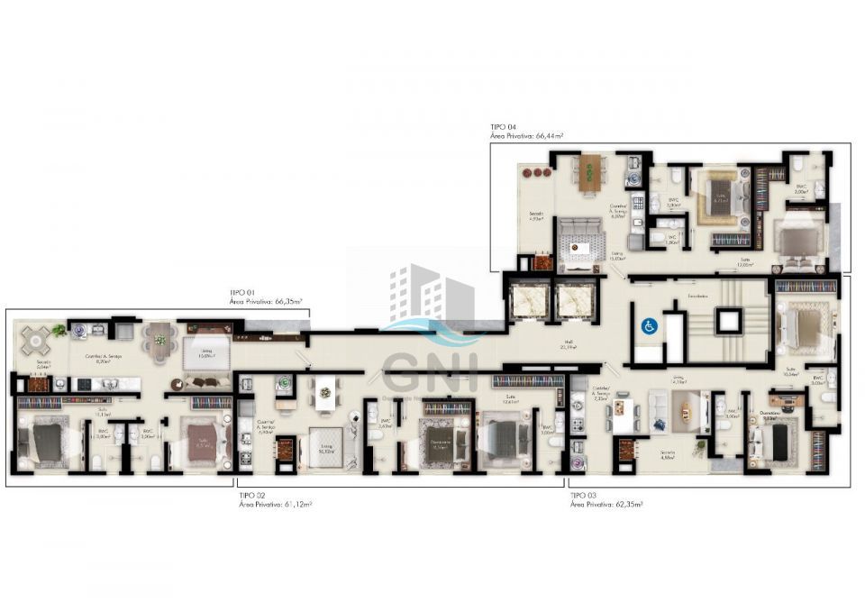 APARTAMENTO A VENDA- TITTANIUM- ITAPEMA/SC Imagens do imóveis APARTAMENTO A VENDA- TITTANIUM- ITAPEMA/SC