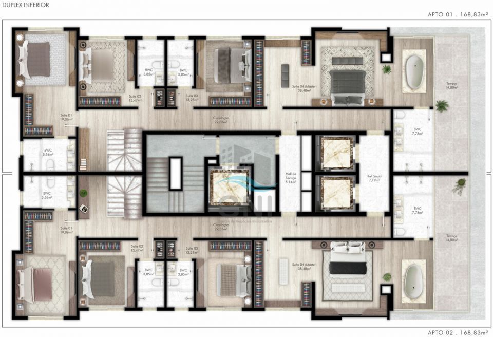 APARTAMENTO A VENDA - SUNNY COAST Imagens do imóveis APARTAMENTO A VENDA - SUNNY COAST