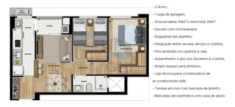 APARTAMENTO A VENDA - SUNSET FARIA LIMA