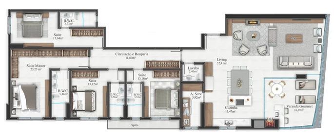 APARTAMENTO À VENDA - GRAND HILL TOWER Imagens do imóveis APARTAMENTO À VENDA - GRAND HILL TOWER