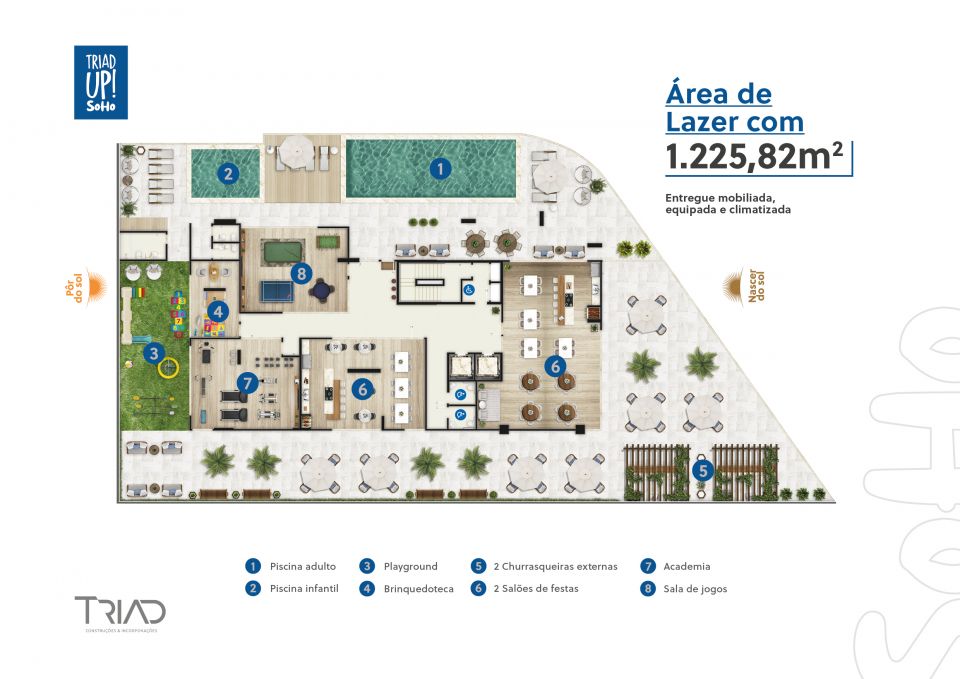 APARTAMENTO À VENDA - EDIFÍCIO TRIAD UP SOHO Imagens do imóveis APARTAMENTO À VENDA - EDIFÍCIO TRIAD UP SOHO