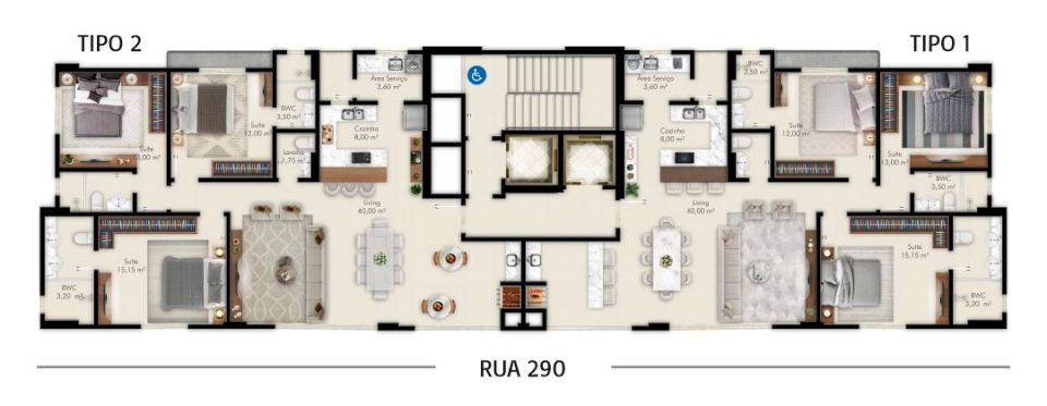 APARTAMENTO À VENDA - VILLA AURORA RESIDENCE Imagens do imóveis APARTAMENTO À VENDA - VILLA AURORA RESIDENCE