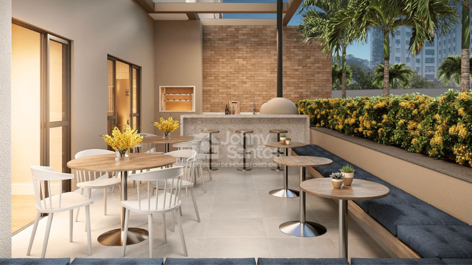 Apartamentos 2 ou 3 qts com suíte e varanda gourmet