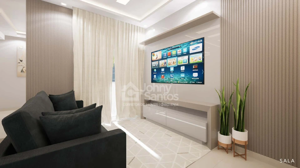 Apartamento 2 quartos com varanda gourmet
