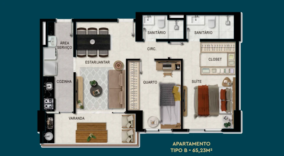 Imagens do imóveis Apartamento RISE Caminho das Arvores - LANÇAMENTO