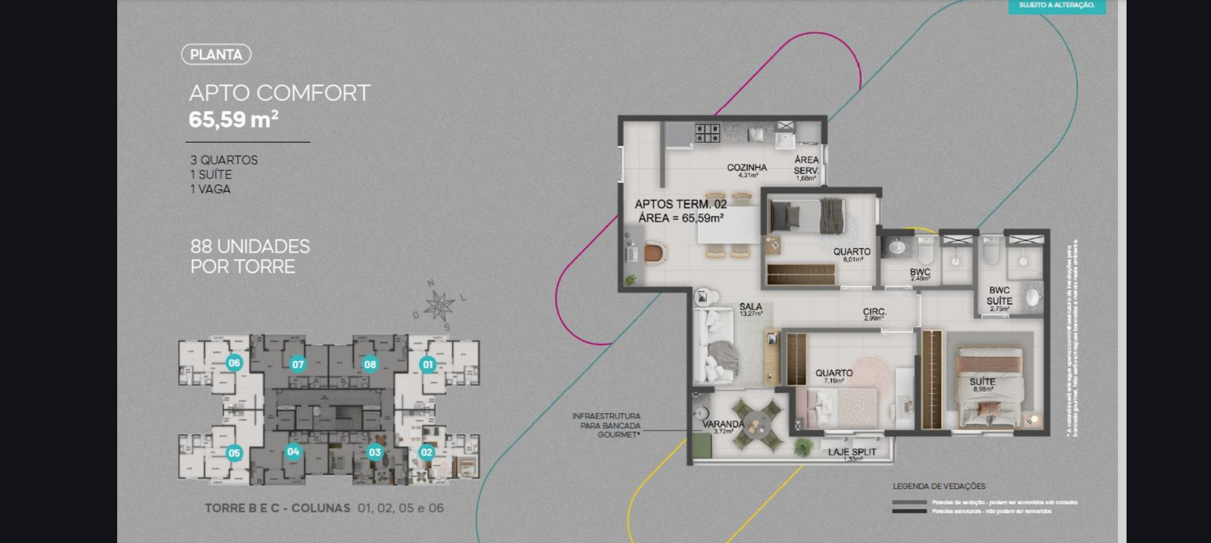 Imagens do imóveis Empreendimento com Lazer Completo em Salvador – Apartamentos a partir de R$450 mil