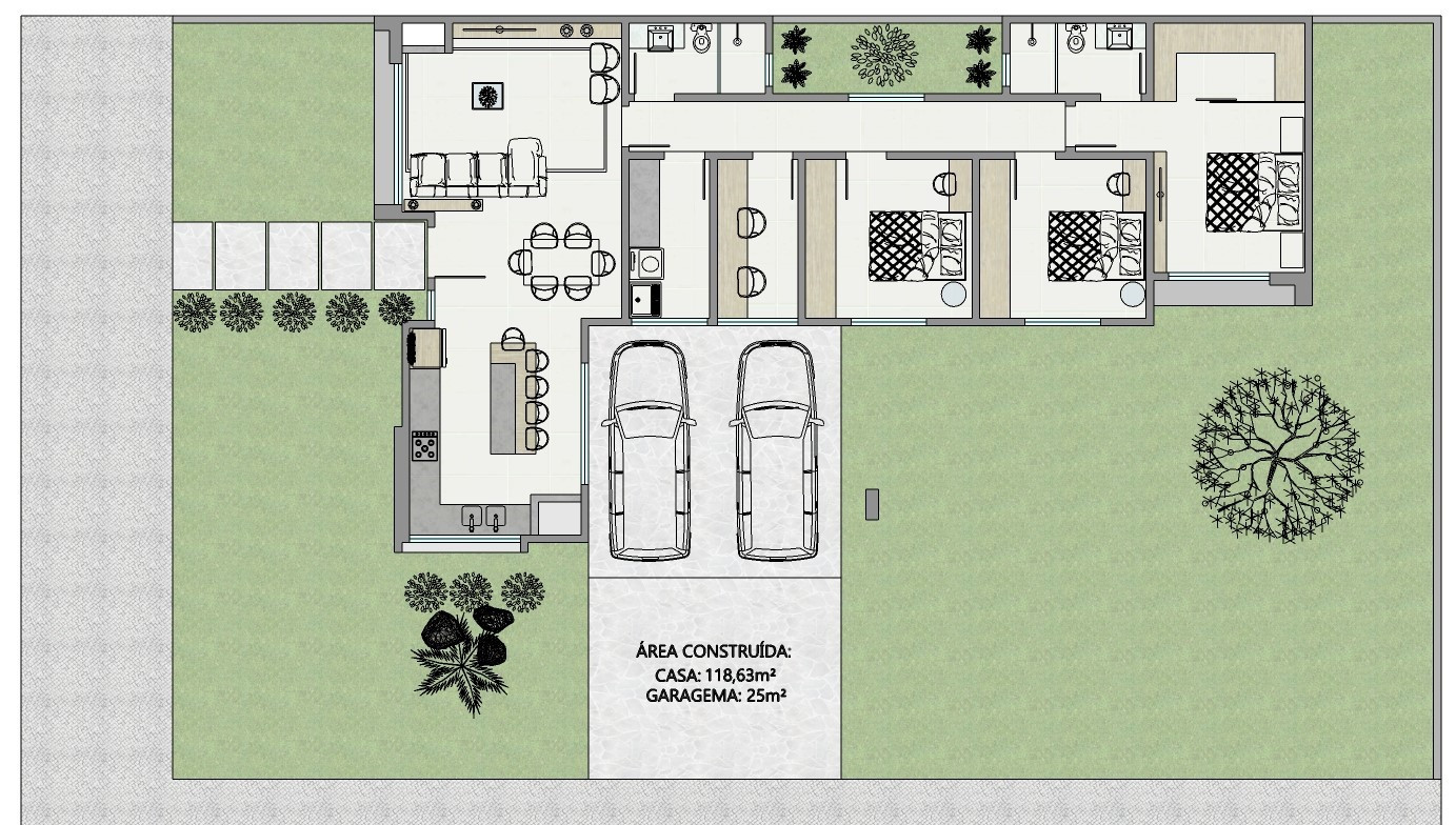 Imagens do imóveis Casa Á Venda Casa 3 Dormitórios Álamos Passo Fundo