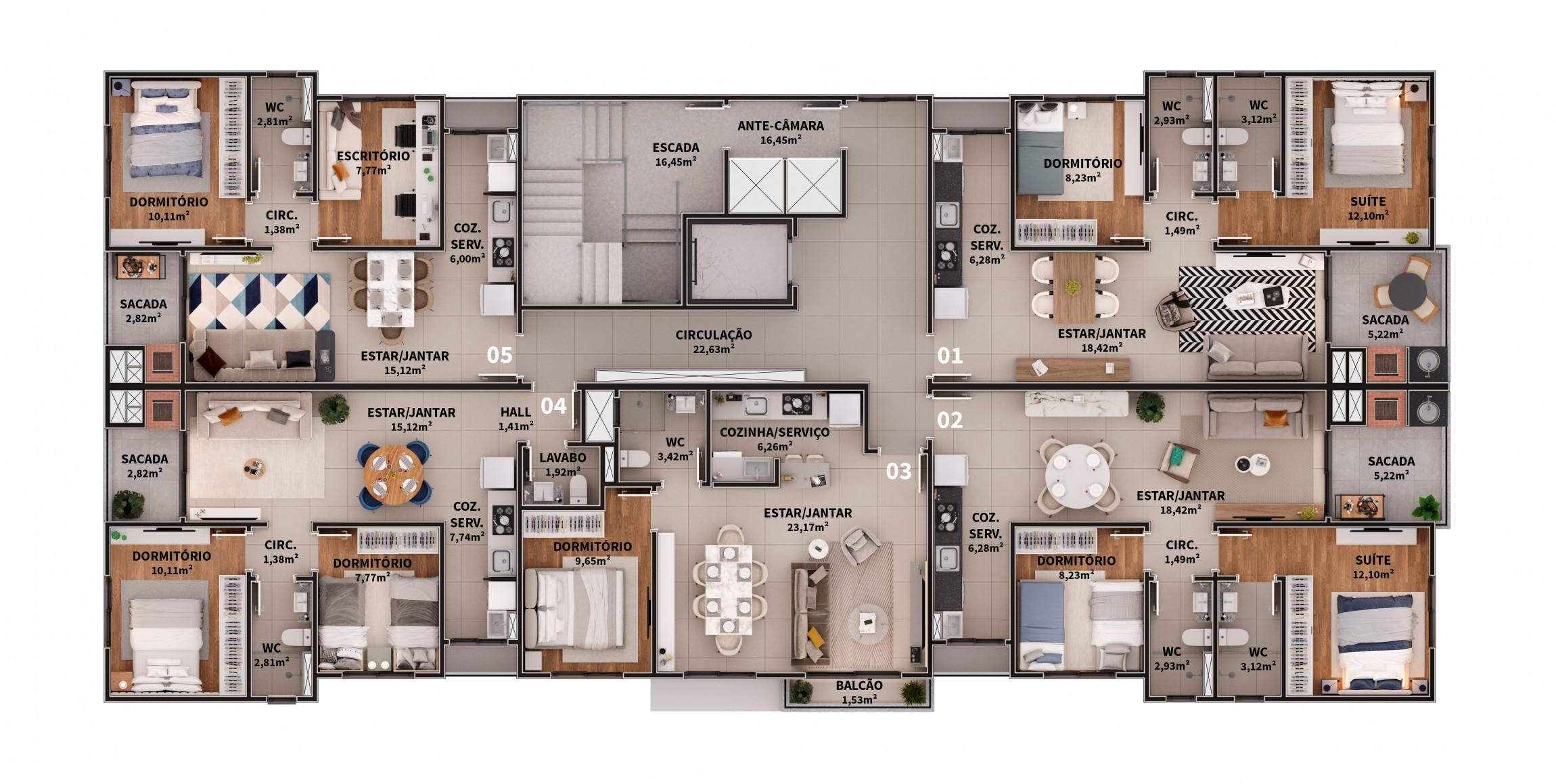 Imagens do imóveis APARTAMENTO 2 DORMIÓRIOS MIRAGGIO RESIDENCE