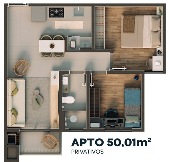 Imagens do imóveis UNIQUE VIEW APARTAMENTO 2 DORMINTÓRIOS