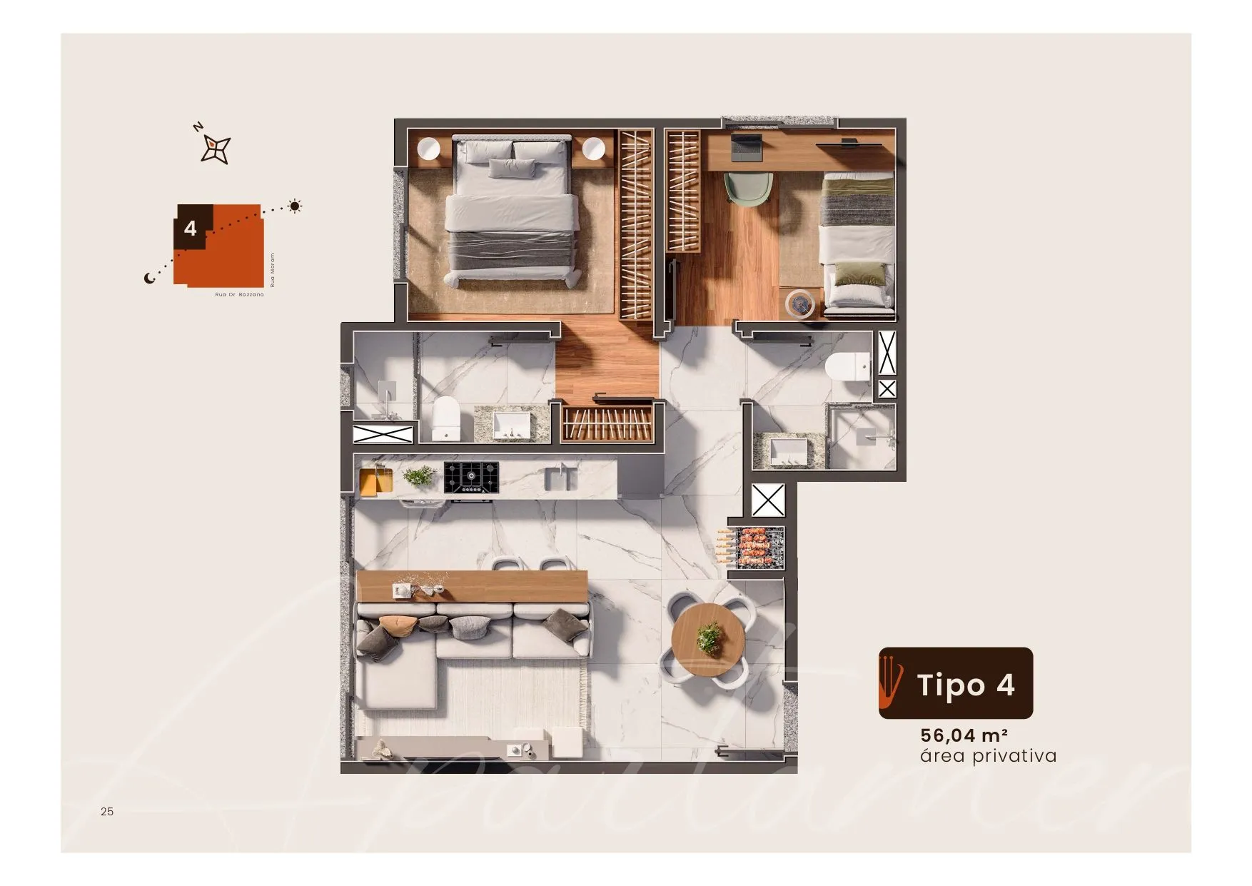 Imagens do imóveis APARTAMENTO 2 DORMITORIOS CENTRO  VIVALDI RESIDENCE