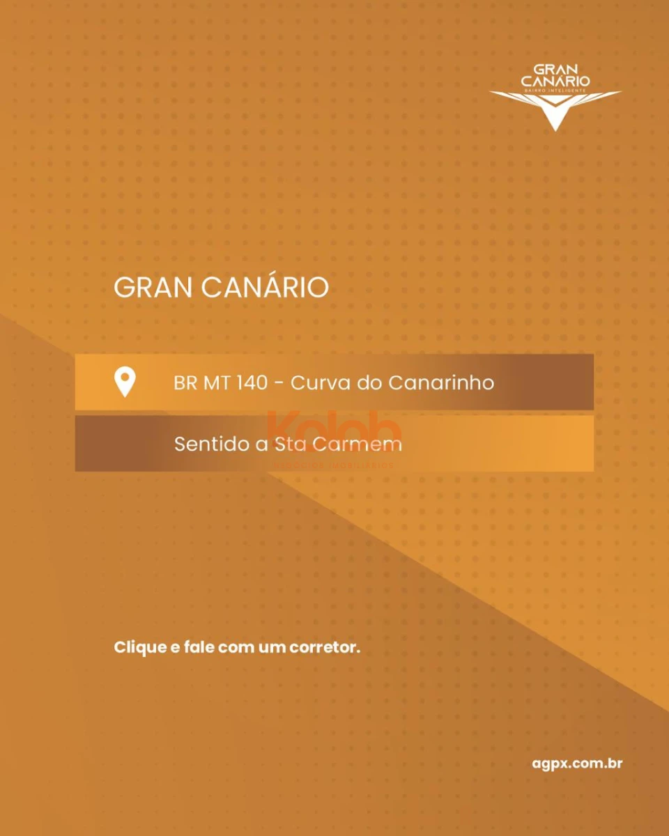 Imagens do imóveis Gran Canário – Lotes à Venda em Sinop MT | Bairro Planejado na Região do CanarinhoGran Canário