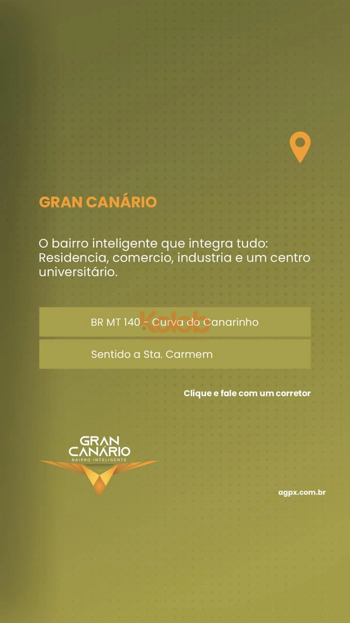 Imagens do imóveis Gran Canário – Lotes à Venda em Sinop MT | Bairro Planejado na Região do CanarinhoGran Canário