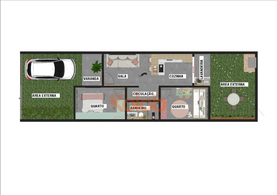 Imagens do imóveis JARDIM BOUGAINVILLE VILLA HARMONIA II - UNIDADE 05