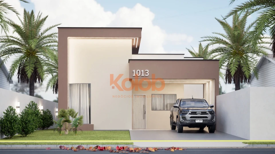 Imagens do imóveis Casa à Venda (Ágio) em Sinop – Jardim Bougainville | 3 Quartos | Entrega em Março