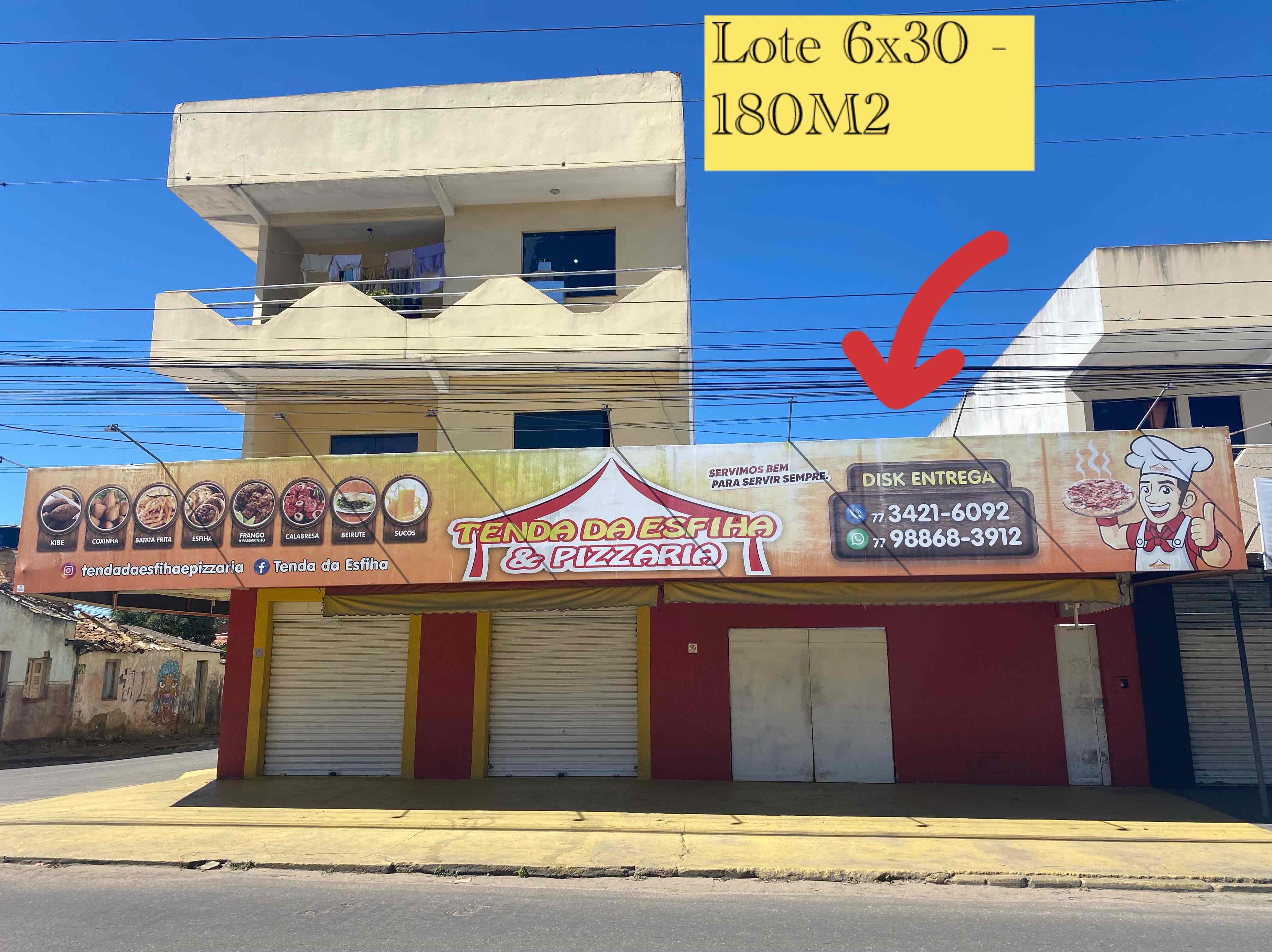 Excelente Lote à Venda, ao lado da Tenda da Esfiha e Pizzaria no bairro Brasil, Vitória da Conquista, BA - foto 1