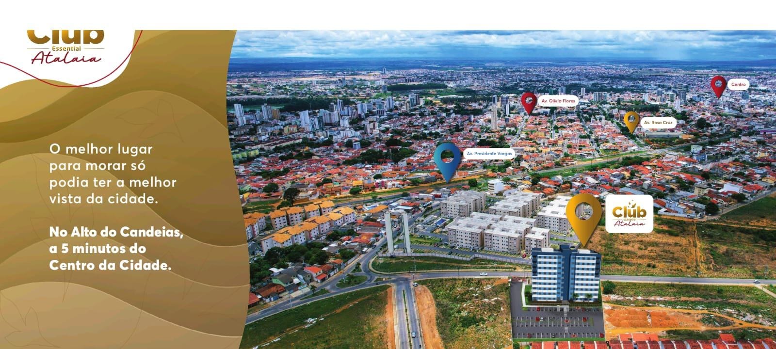Apartamento de 2 quartos sendo 1 suíte com entrada facilitada  à venda, Primavera, Vitória da Conquista, BA - Primavera, Vitória da Conquista