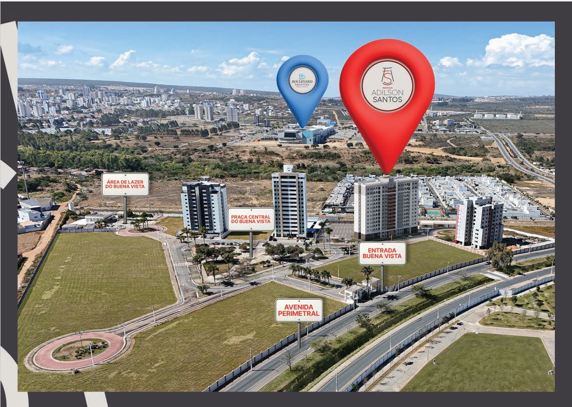 Apartamento na planta de 2 quartos reversível para 3 quartos em condomínio fechado com lazer completo no Alto da Boa Vista, Vitória da Conquista - foto 10