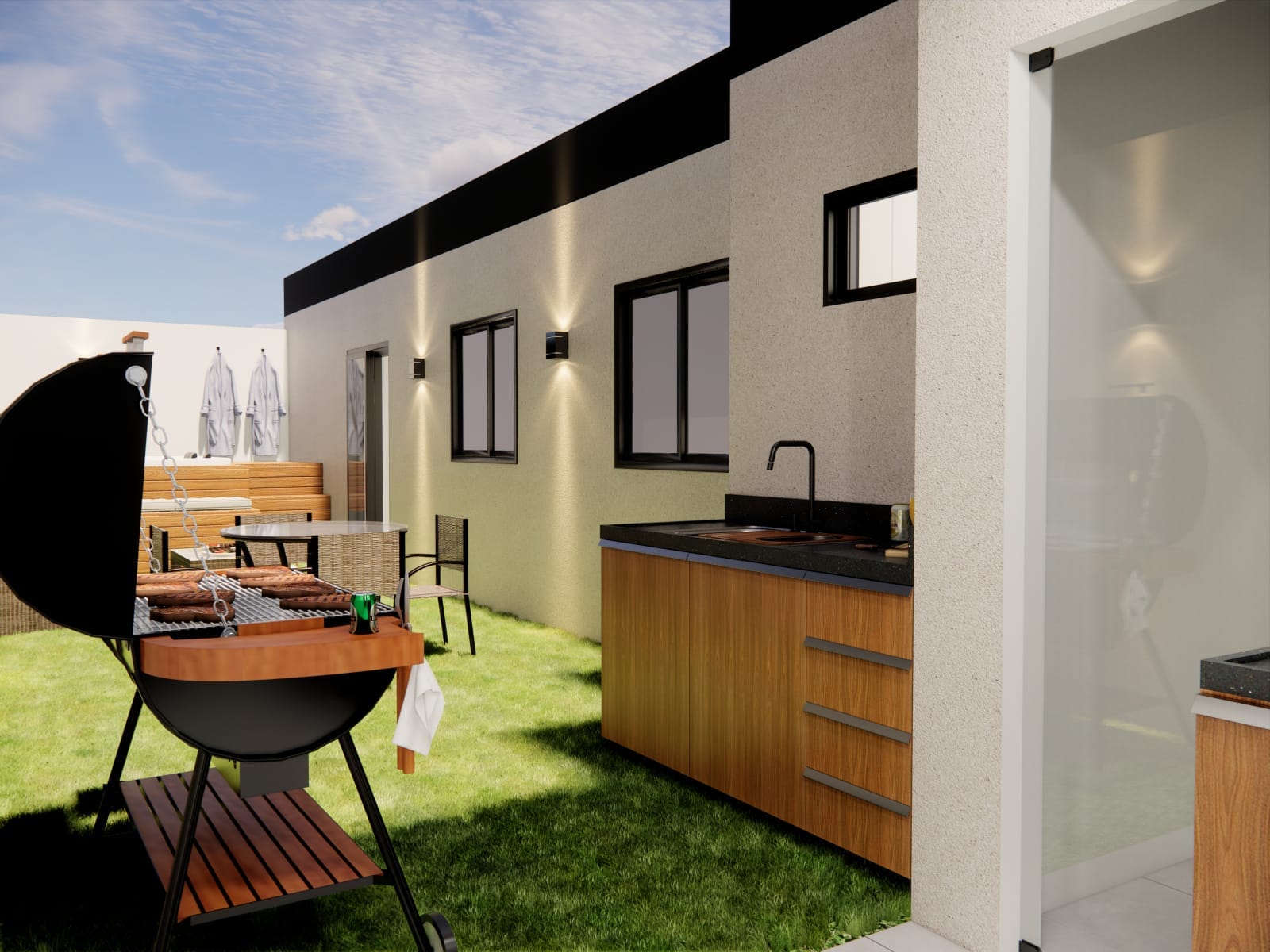 Casa nova, moderna no Bairro Boa Vista, com 3 quartos 1 suite, sala com pé direito duplo, banheira de hidromassagem + área gourmet (OPCIONAL), no - foto 12