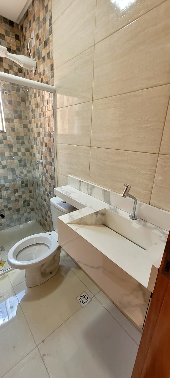 Casa nova pode ser financiada à venda de 3 quartos sendo 1 suíte garagem para 2 carros, quintal, Comveima I, Vitória da Conquista - BA. - foto 13