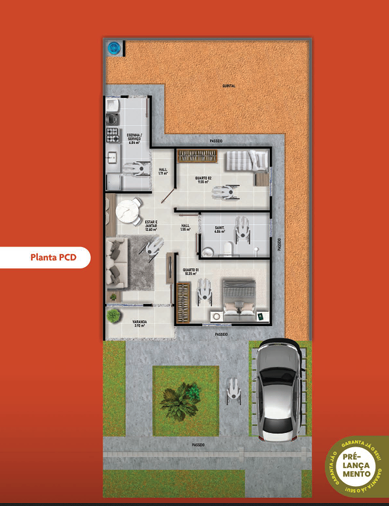 Excelente casa à venda no condomínio Vivenda das Bromélias, Bairro São Pedro,  Vitória da Conquista, BA - foto 13