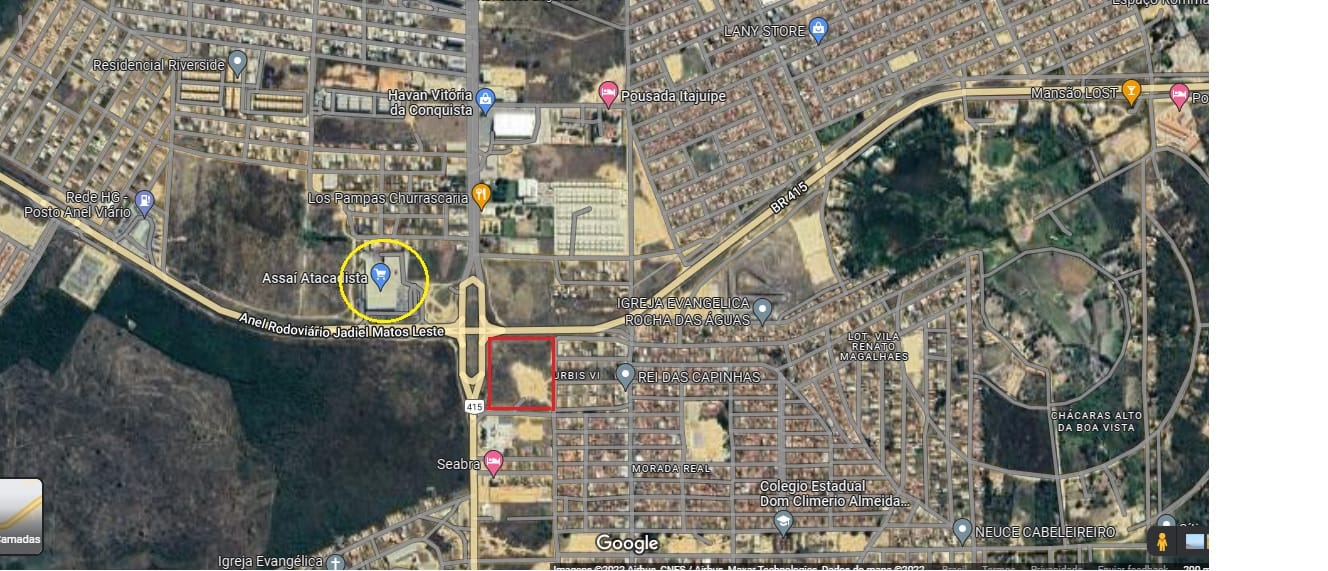 Terreno de esquina com quase 40 mil m² em frente o Atacadão Assaí na Av. Juracy Magalhaes em Vitória da Conquista - BA - foto 2