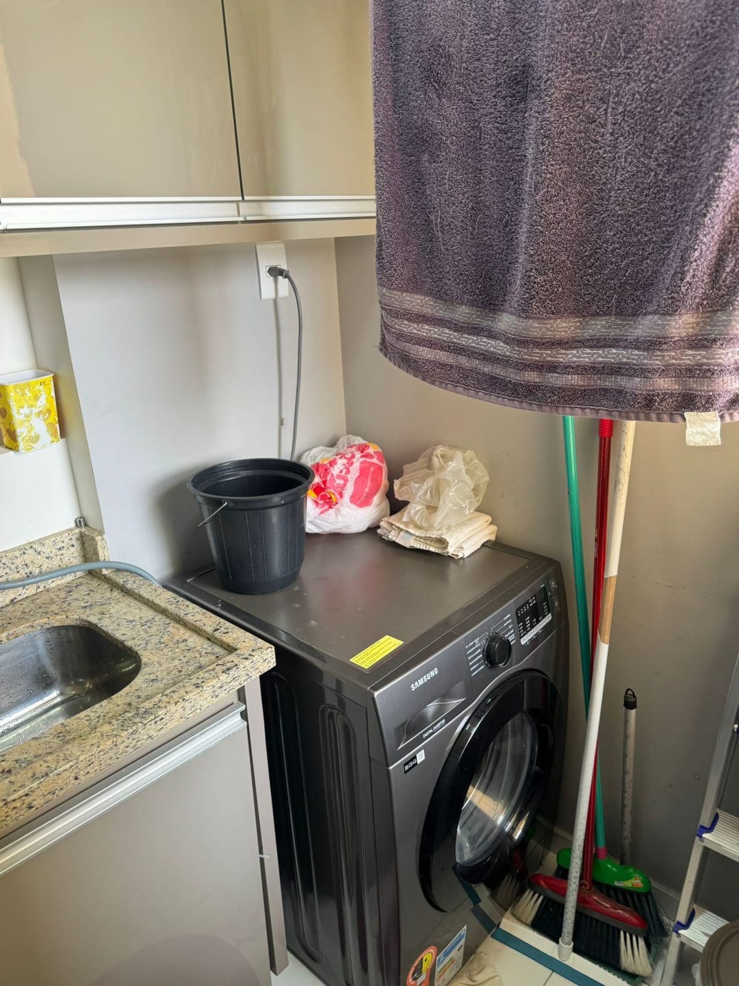 Apartamento completo, porteira fechada com móveis e Eletros andar alto de 2/4 em condomínio fechado com lazer completo , Boa Vista, Vitória da Co - foto 13