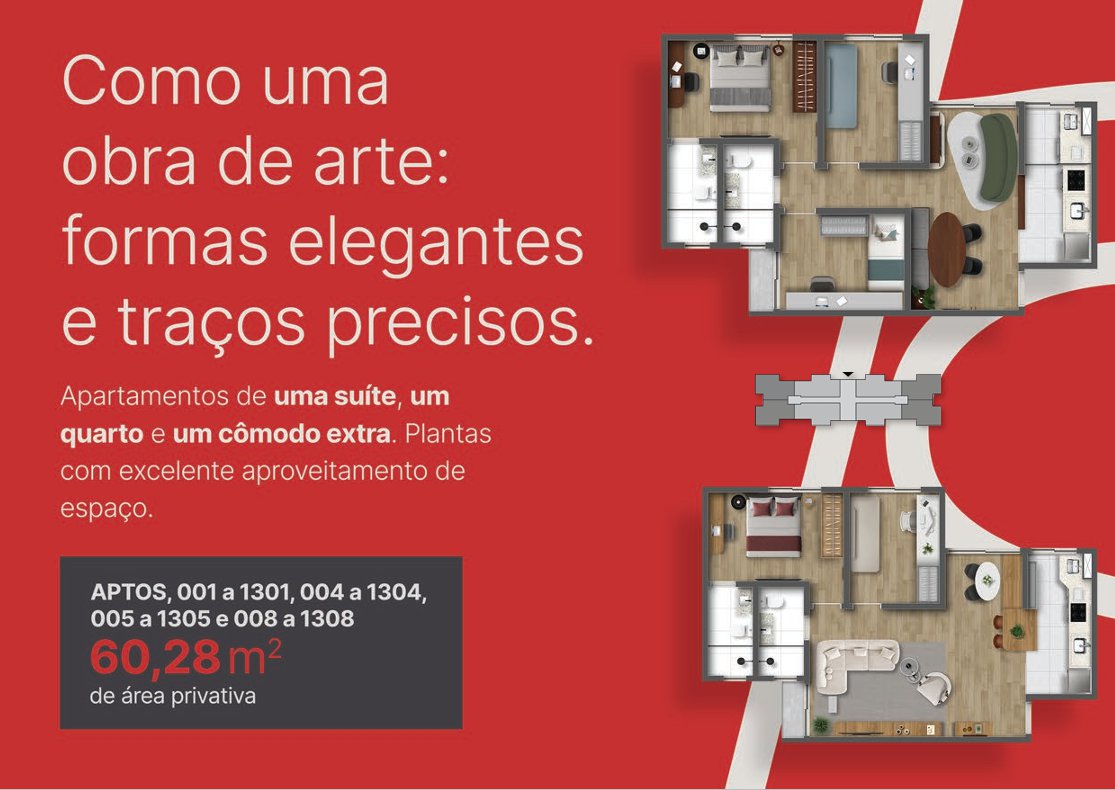 Apartamento na planta de 2 quartos reversível para 3 quartos em condomínio fechado com lazer completo no Alto da Boa Vista, Vitória da Conquista - foto 13