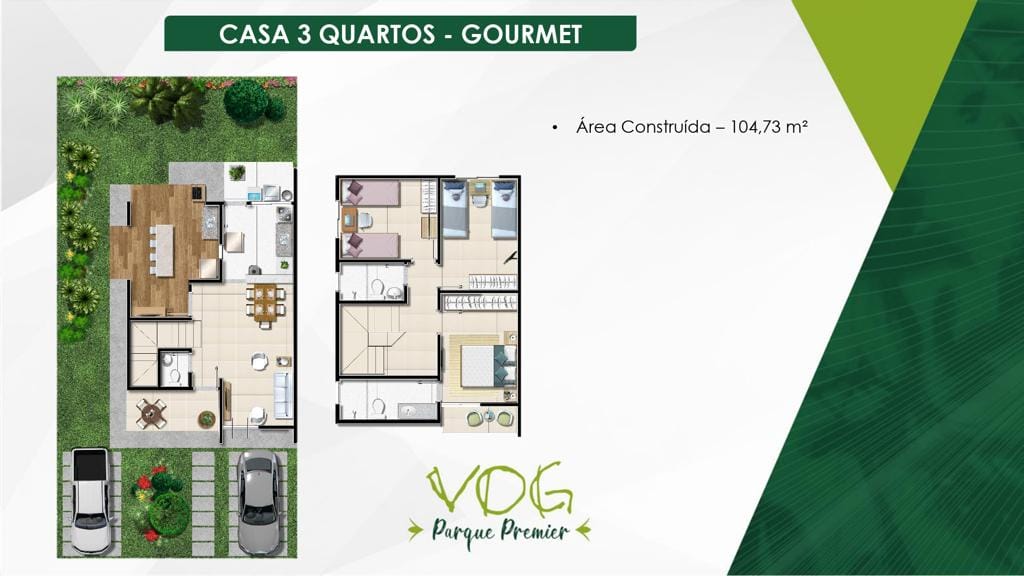 Casas Duplex  (soltas) de 3 suítes  em Condomínio fechado com toda infraestrutura de lazer completo. Imóvel pronto para morar. - foto 14