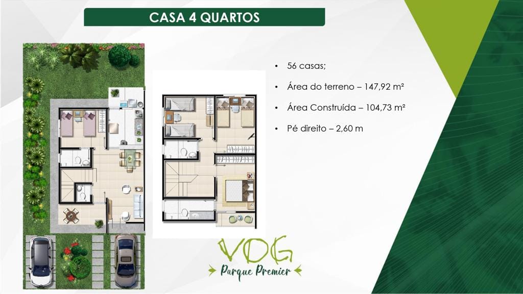 Casas Duplex (soltas) de 4 quartos sendo 2 suítes em Condomínio fechado com área de lazer completa, Primavera, Vitória da Conquista Ba - foto 14