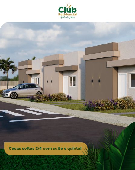 Casa de 2 quartos em condomínio fechado perto da Vila Serrana no lado Oeste de Vitória da Conquista -BA - Boa Vista, Vitória da Conquista