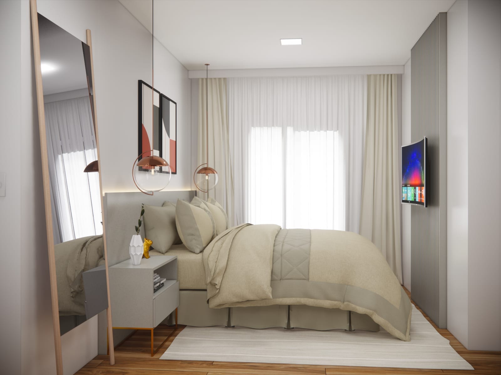 Casa nova, moderna no Bairro Boa Vista, com 3 quartos 1 suite, sala com pé direito duplo, banheira de hidromassagem + área gourmet (OPCIONAL), no - foto 16