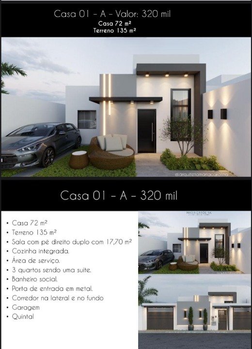 Casa nova de 3 quartos sendo 1 suíte no Terras Remanso perto do Economart  Vitória da Conquista - Ba - Zabelê, Vitória da Conquista