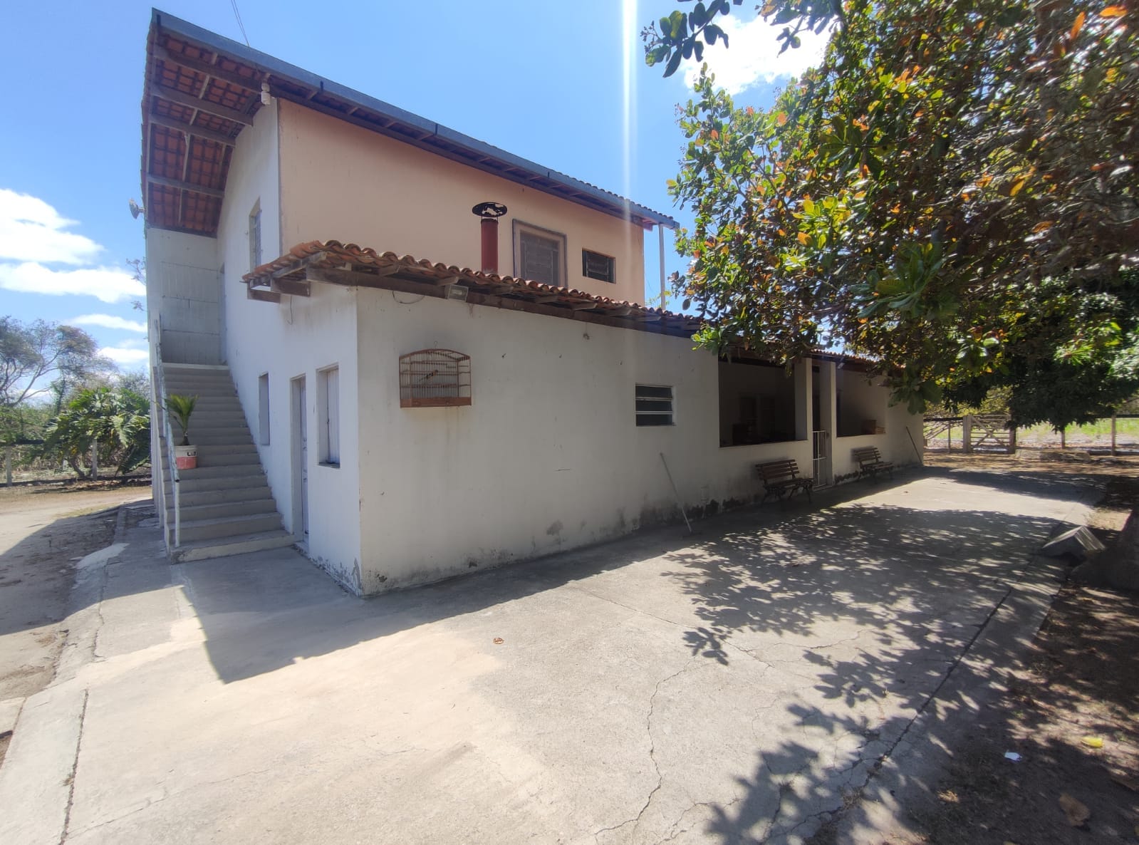 Sítio a venda na Lagoa das Flores com 2 casas, árvores frutíferas, poço artesiano, irrigação, baías para cavalos, tanque de peixe. Pertinho da ci - foto 2