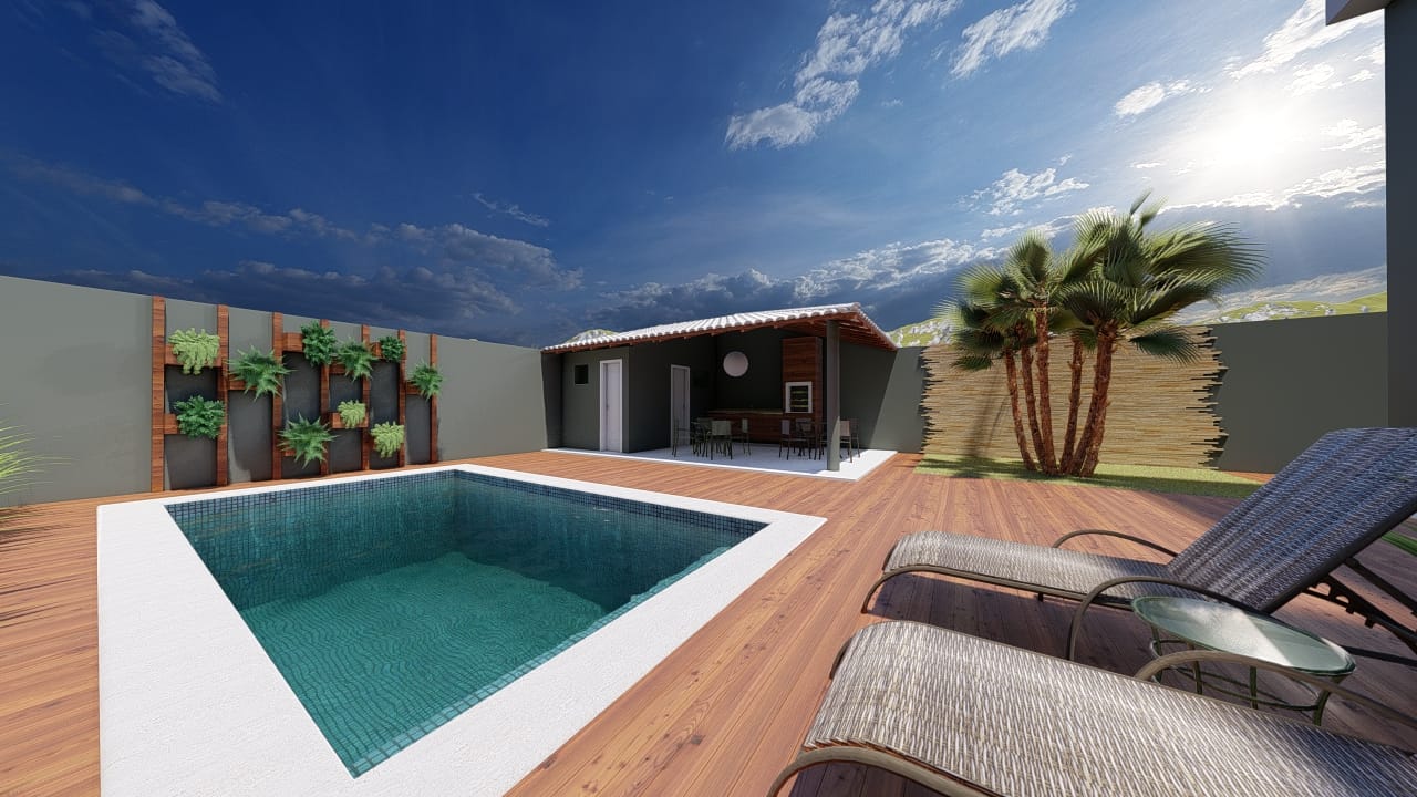 Casa duplex de 3 quartos sendo 2 suítes, piscina, espaço gourmet com churrasqueira depósito e banheiro externo à venda, Boa Vista, Vitória da Con - foto 2