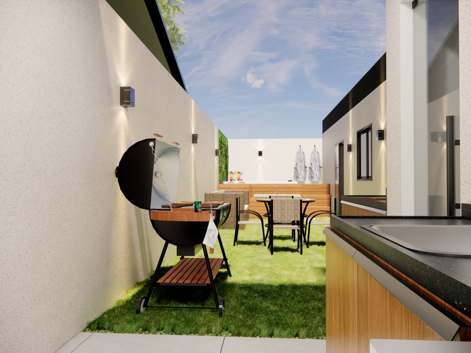 Casa nova, moderna no Bairro Boa Vista, com 3 quartos 1 suite, sala com pé direito duplo, banheira de hidromassagem + área gourmet (OPCIONAL), no - foto 20