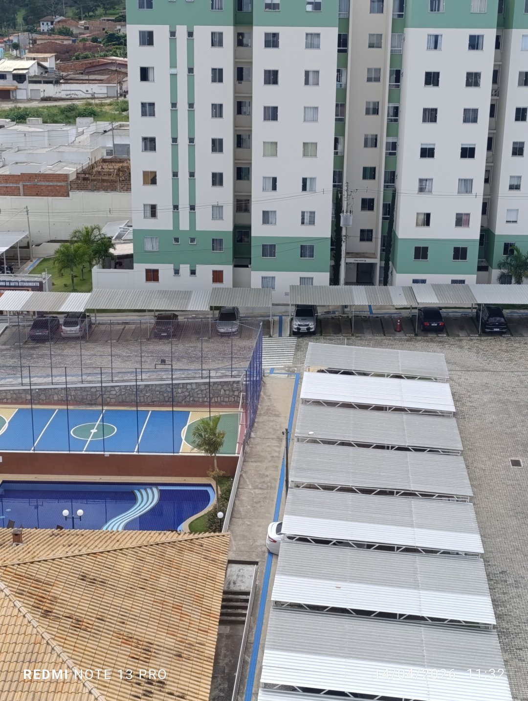 Apartamento de 3 quartos sendo 1 suite completamente mobiliado para alugar no Residencial Cidadela com piscina e portaria 24h, Vitória da Conquis - foto 20
