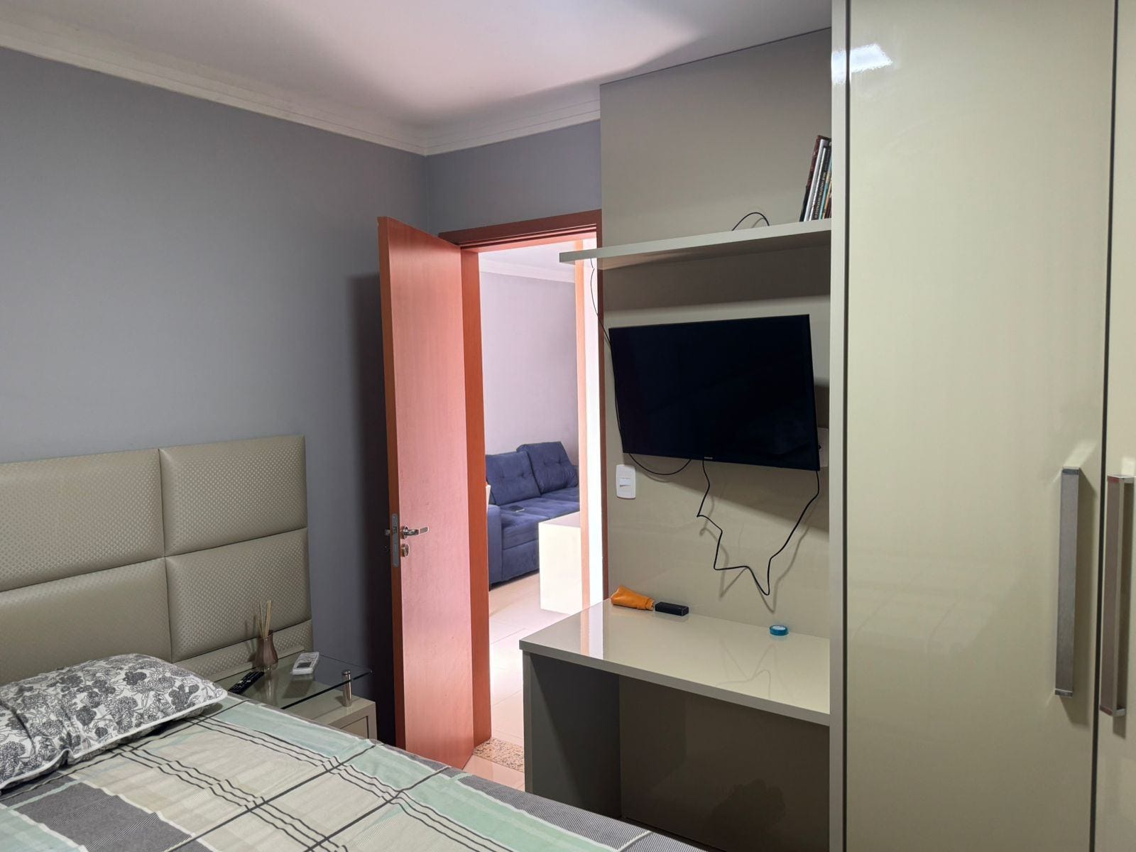 Apartamento completo, porteira fechada com móveis e Eletros andar alto de 2/4 em condomínio fechado com lazer completo , Boa Vista, Vitória da Co - foto 21