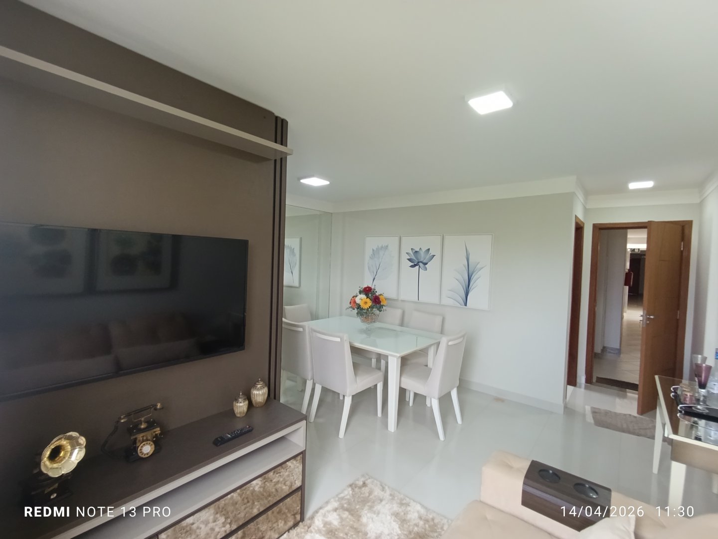 Apartamento de 3 quartos sendo 1 suite completamente mobiliado para alugar no Residencial Cidadela com piscina e portaria 24h, Vitória da Conquis - foto 21