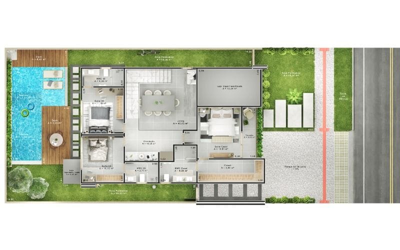 Casa 3 suítes em condomínio fechado Domus Resindence Candeias - Vitória da Conquista - BA - foto 22