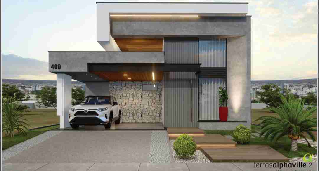 Casa 3 suítes, sala cozinha e gourmet com planejados alto padrão Alphaville II condomínio com infraestrutura completa de lazer - foto 23