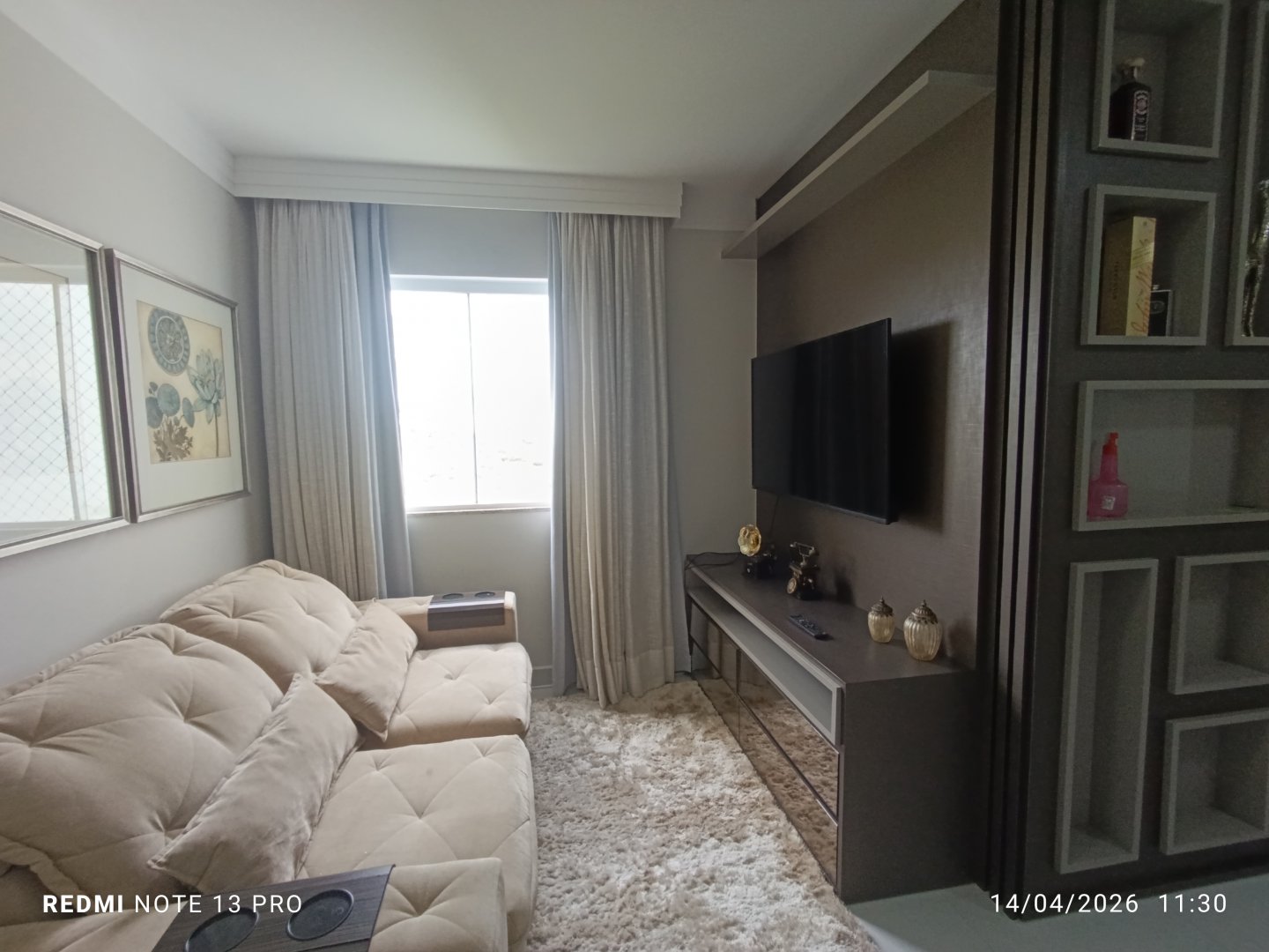 Apartamento de 3 quartos sendo 1 suite completamente mobiliado para alugar no Residencial Cidadela com piscina e portaria 24h, Vitória da Conquis - foto 22
