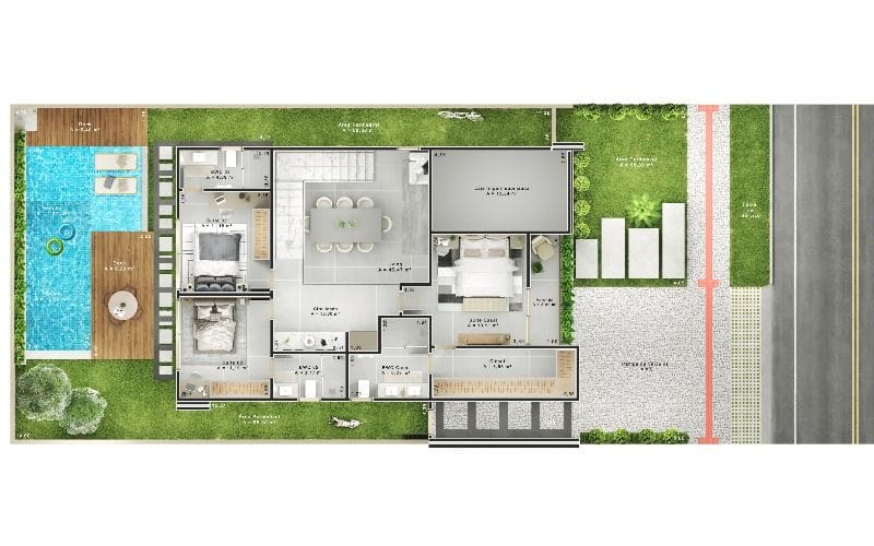 Casa 3 suítes em condomínio fechado Domus Resindence Candeias - Vitória da Conquista - BA - foto 24