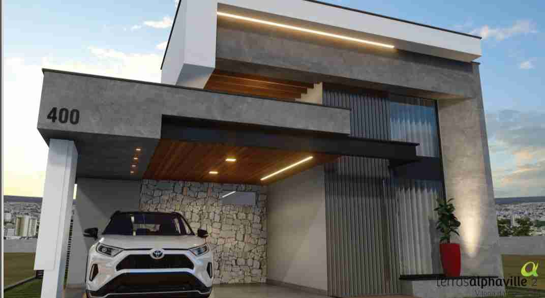 Casa 3 suítes, sala cozinha e gourmet com planejados alto padrão Alphaville II condomínio com infraestrutura completa de lazer - foto 24