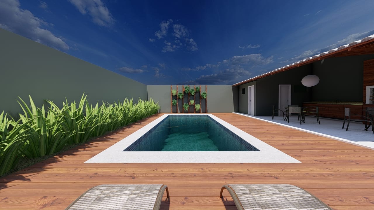 Casa duplex de 3 quartos sendo 2 suítes, piscina, espaço gourmet com churrasqueira depósito e banheiro externo à venda, Boa Vista, Vitória da Con - foto 3
