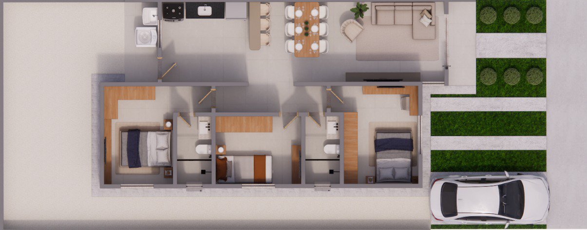 Casa em condomínio de 3 quartos sendo 1 suíte, no Boa Vista a apenas 5 minutos do Shopping Conquista Sul, Vitória da Conquista Ba - foto 25